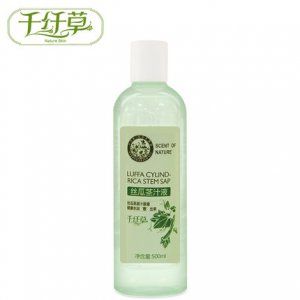 千纖草絲瓜莖汁液500ML 絲瓜水原液控油爽膚水補(bǔ)水保濕化妝水正品