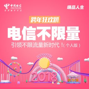 兩個(gè)人的省內(nèi)不限量，69元/人/月，預(yù)存100送120元翼支付紅包